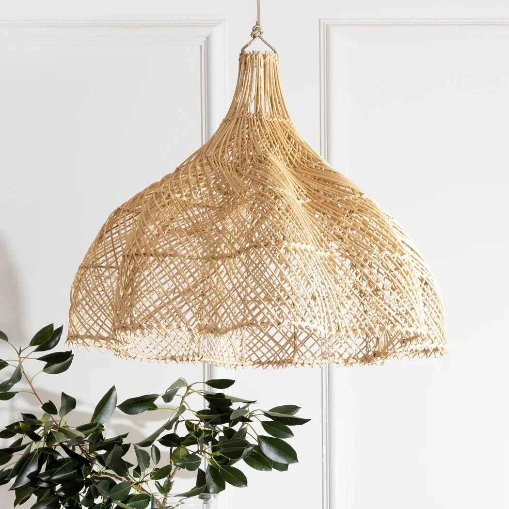 WHIPPED PENDANT SHADE | NATURAL | LARGE