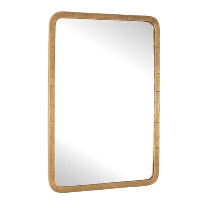 VESTRY ANTIQUE BRASS VANITY MIRROR