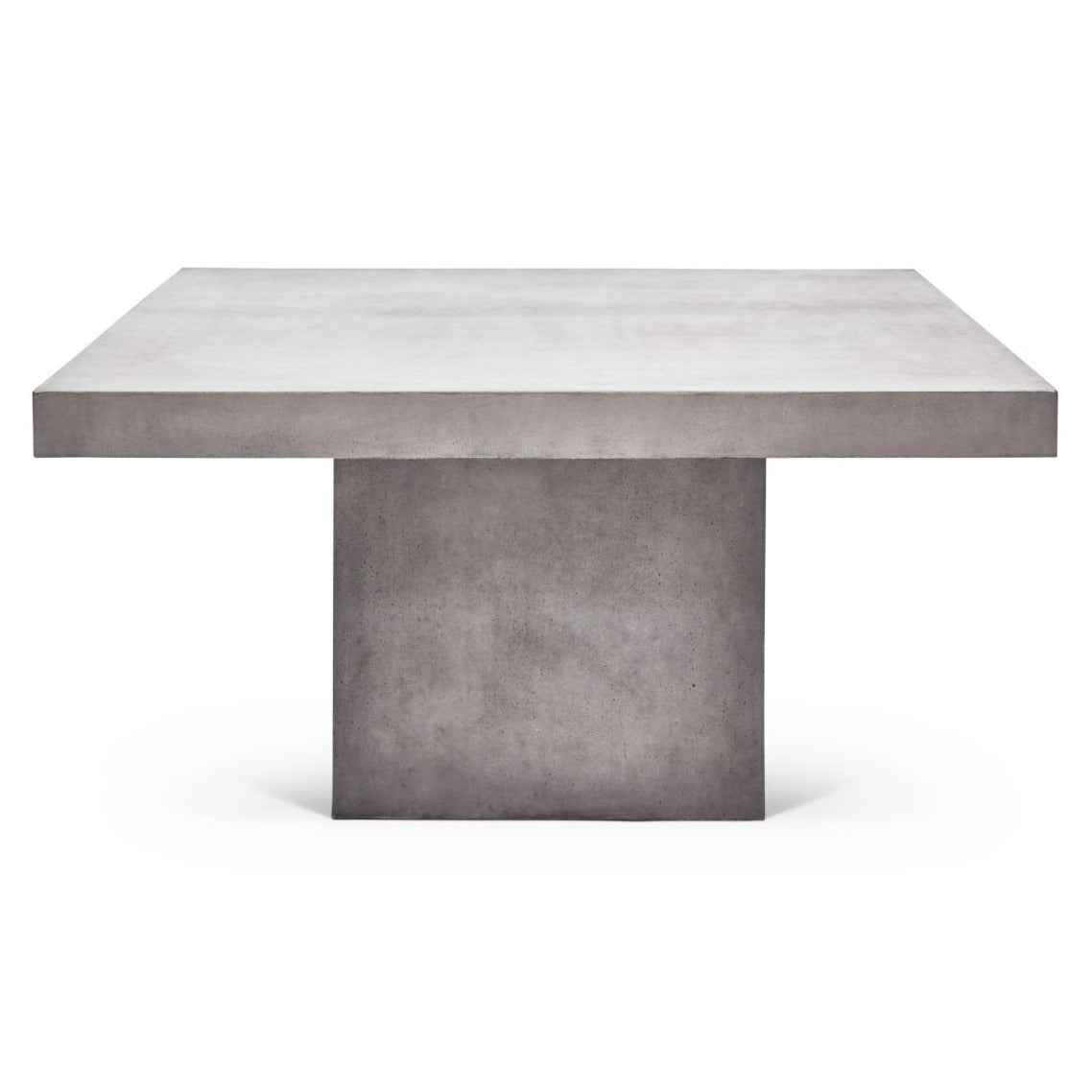 59" SQUARE CONCRETE DINING TABLE