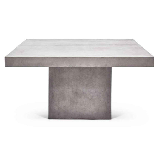 59" SQUARE CONCRETE DINING TABLE