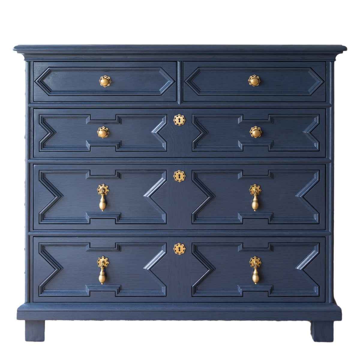 Navy Bordeaux Chest of Drawers