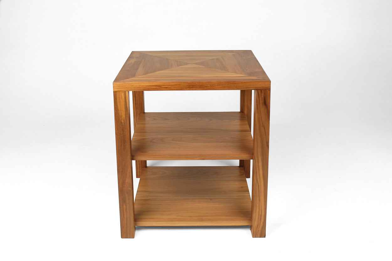 Square Drink Table- Natural