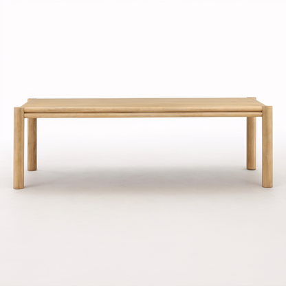 WHITNEY NATURAL OAK DINING TABLE