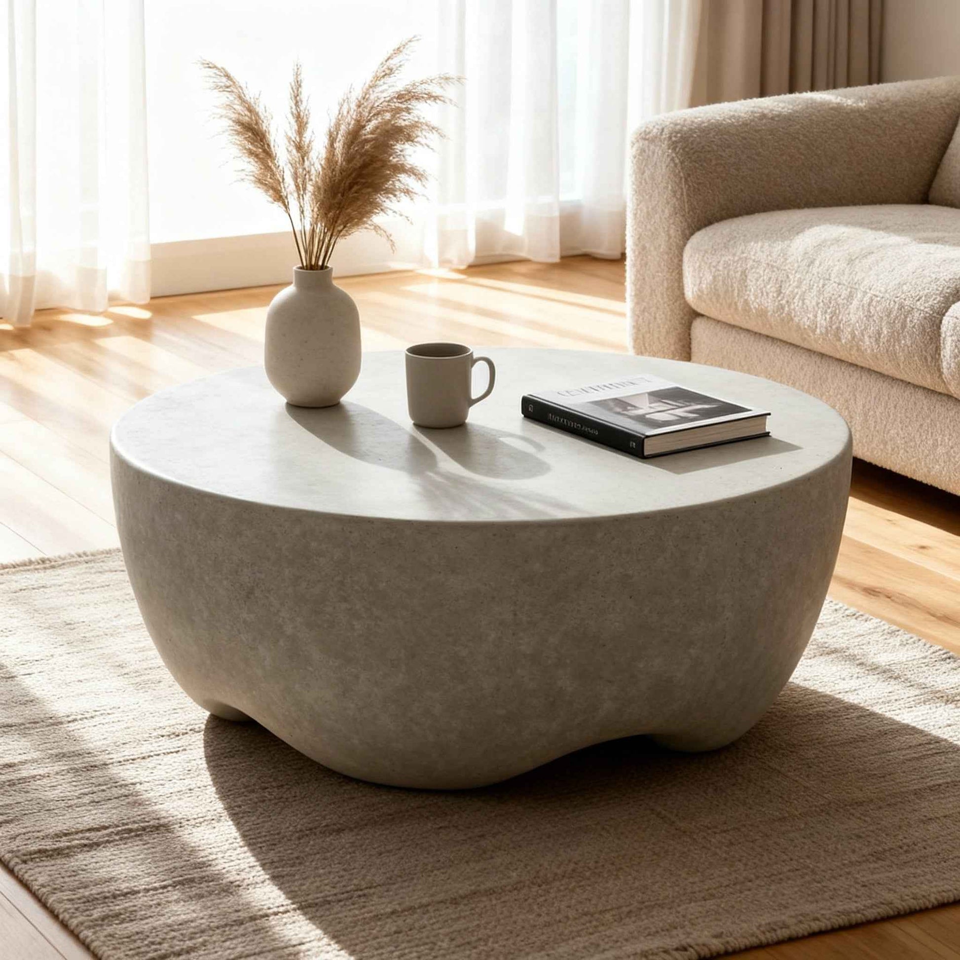 WRIGHT CONCRETE COFFEE TABLE