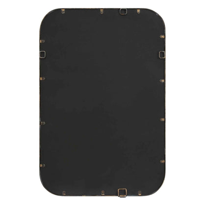 A LITTLE KNOTTY BRONZE VANITY MIRROR