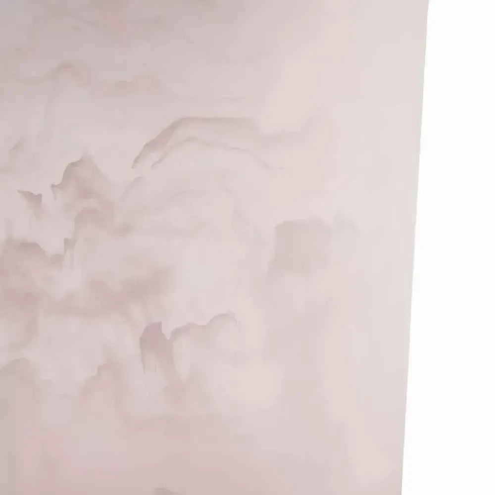 RESIN ORGANIC FRUIT BOWL | PINK WHITE