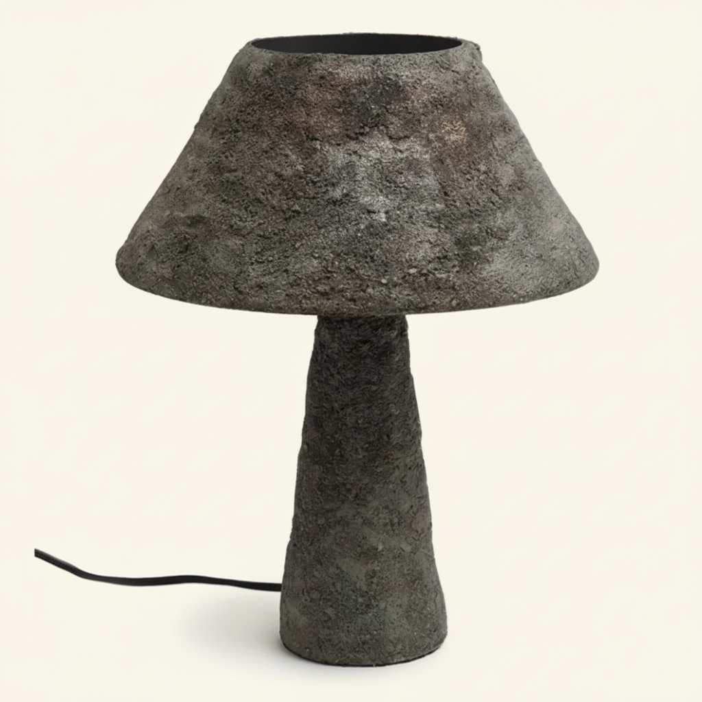 CONCRETE COZY TABLE LAMP | NATURAL GREY