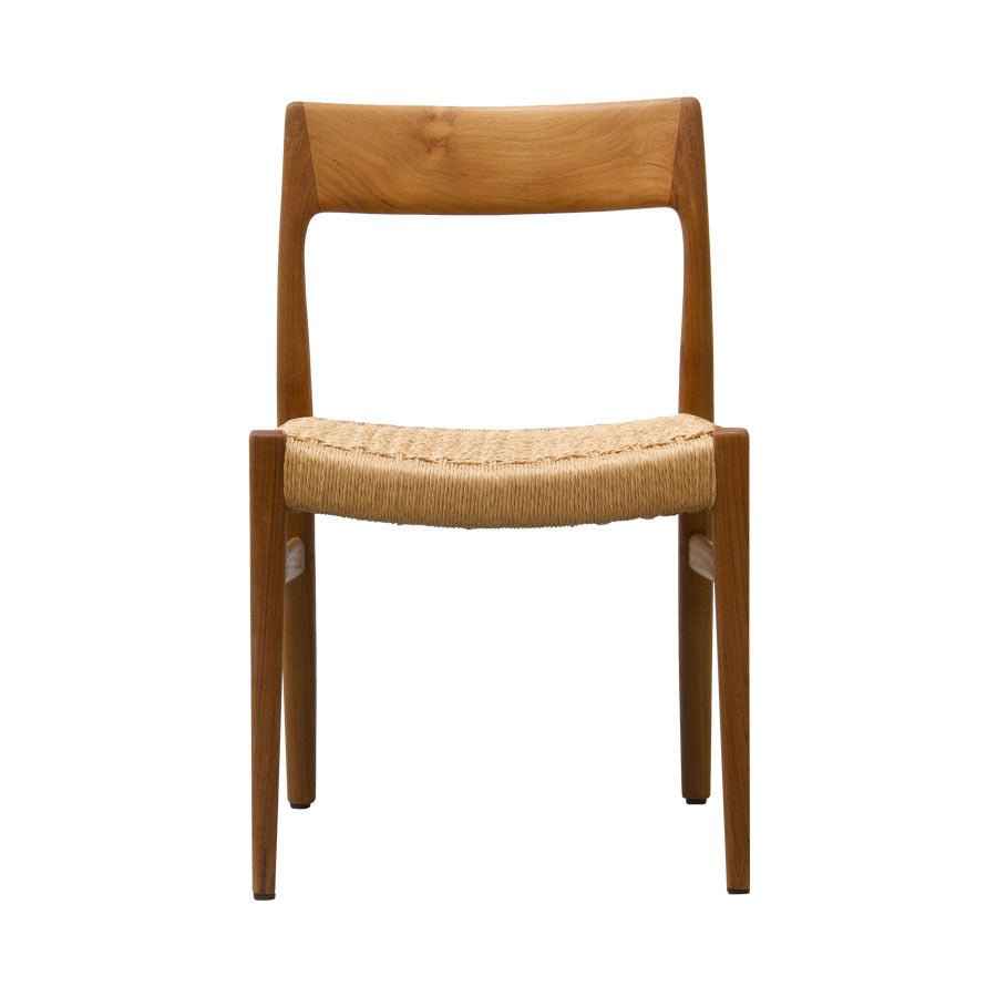 AARHUS DINING CHAIR | NATURAL OAK + DANISH CORD