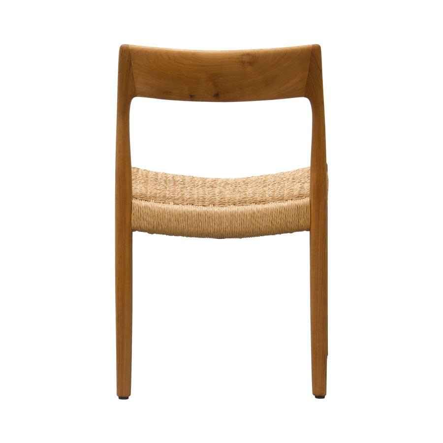 AARHUS DINING CHAIR | NATURAL OAK + DANISH CORD