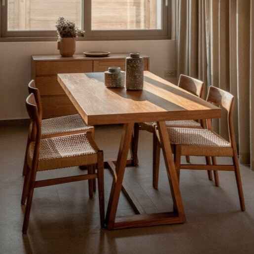AARHUS DINING CHAIR | NATURAL OAK + DANISH CORD