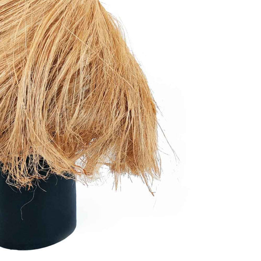 ABACA CONICAL TABLE LAMP | BLACK | LIMITED EDITION