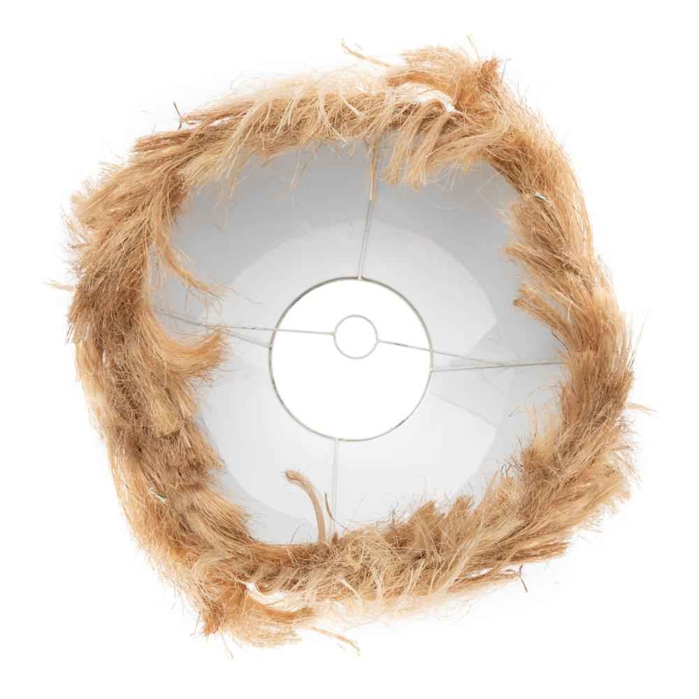 ABACA CONICAL TABLE LAMP | WHITE | LIMITED EDITION