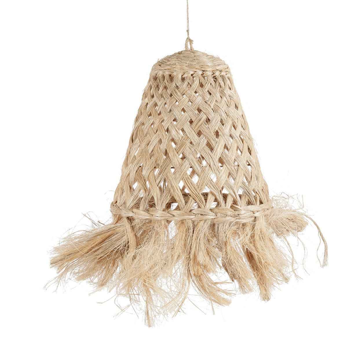 ABACA JELLYFISH PENDANT | NATURAL | 3 SIZES