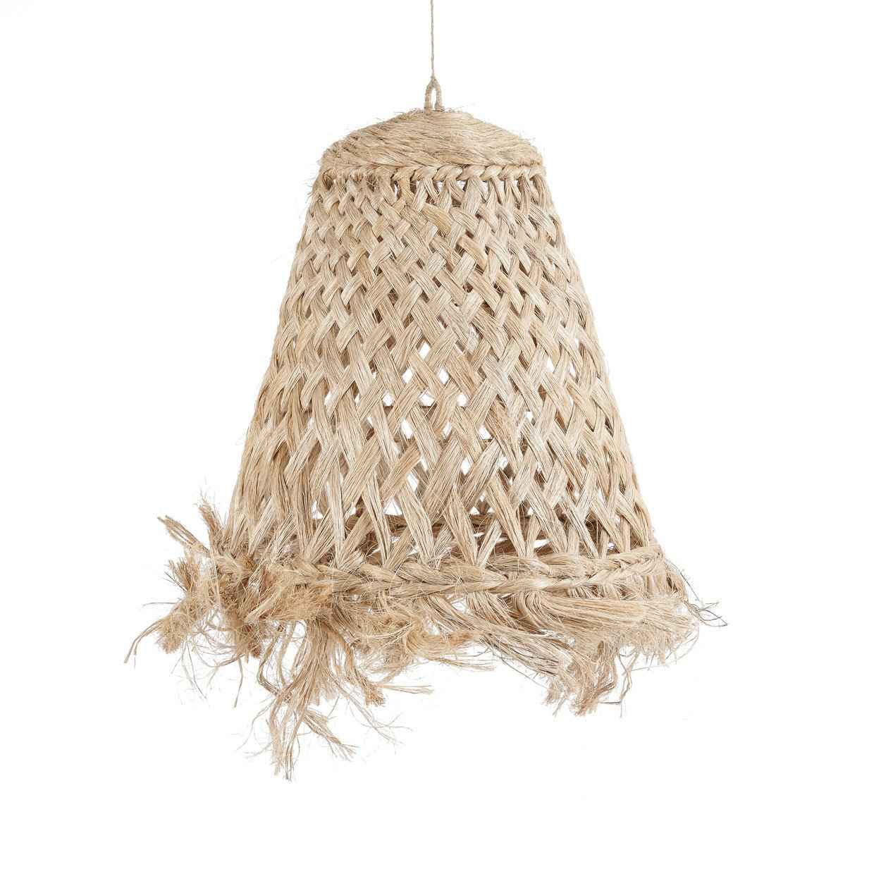ABACA JELLYFISH PENDANT | NATURAL | 3 SIZES