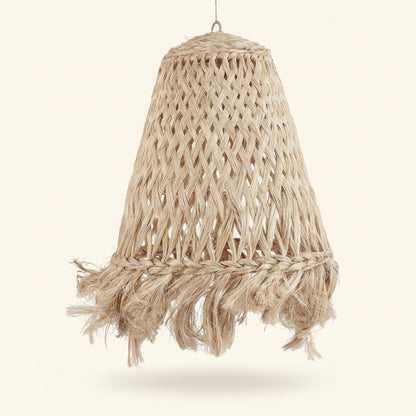 ABACA JELLYFISH PENDANT | NATURAL | 3 SIZES