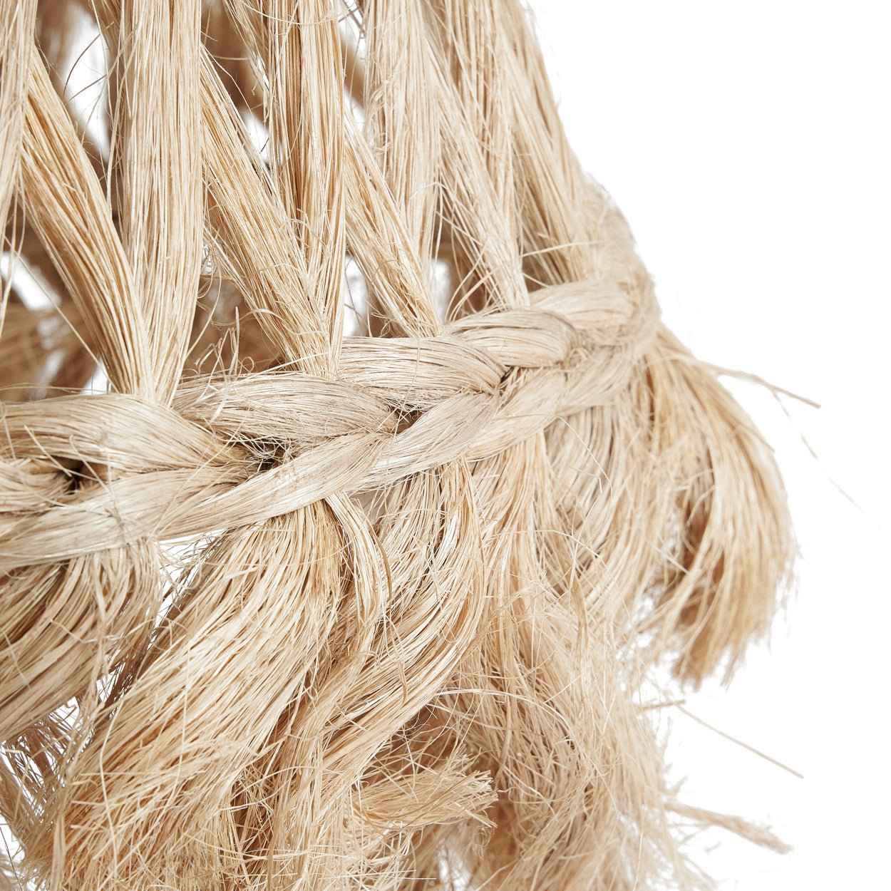 ABACA JELLYFISH PENDANT | NATURAL | 3 SIZES