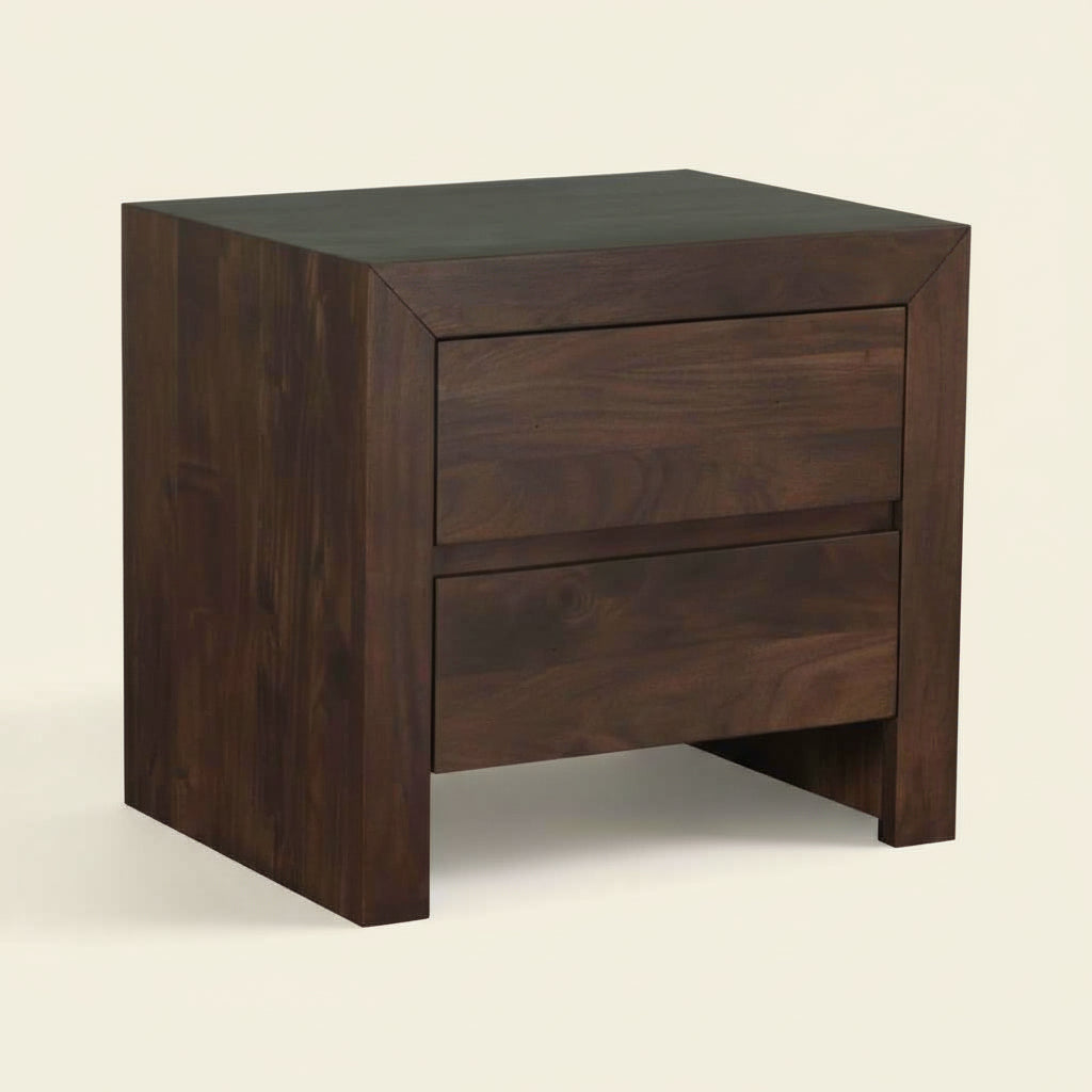 ACADIA DARK ACACIA WOOD NIGHTSTAND