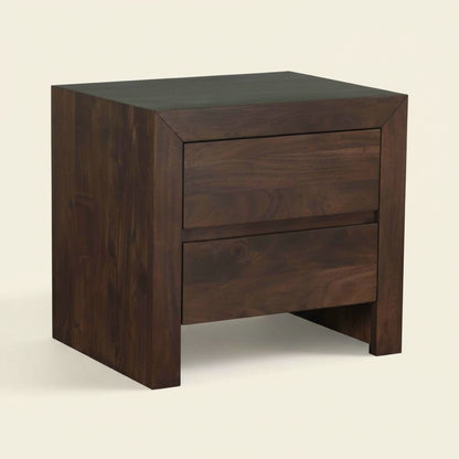 ACADIA DARK ACACIA WOOD NIGHTSTAND