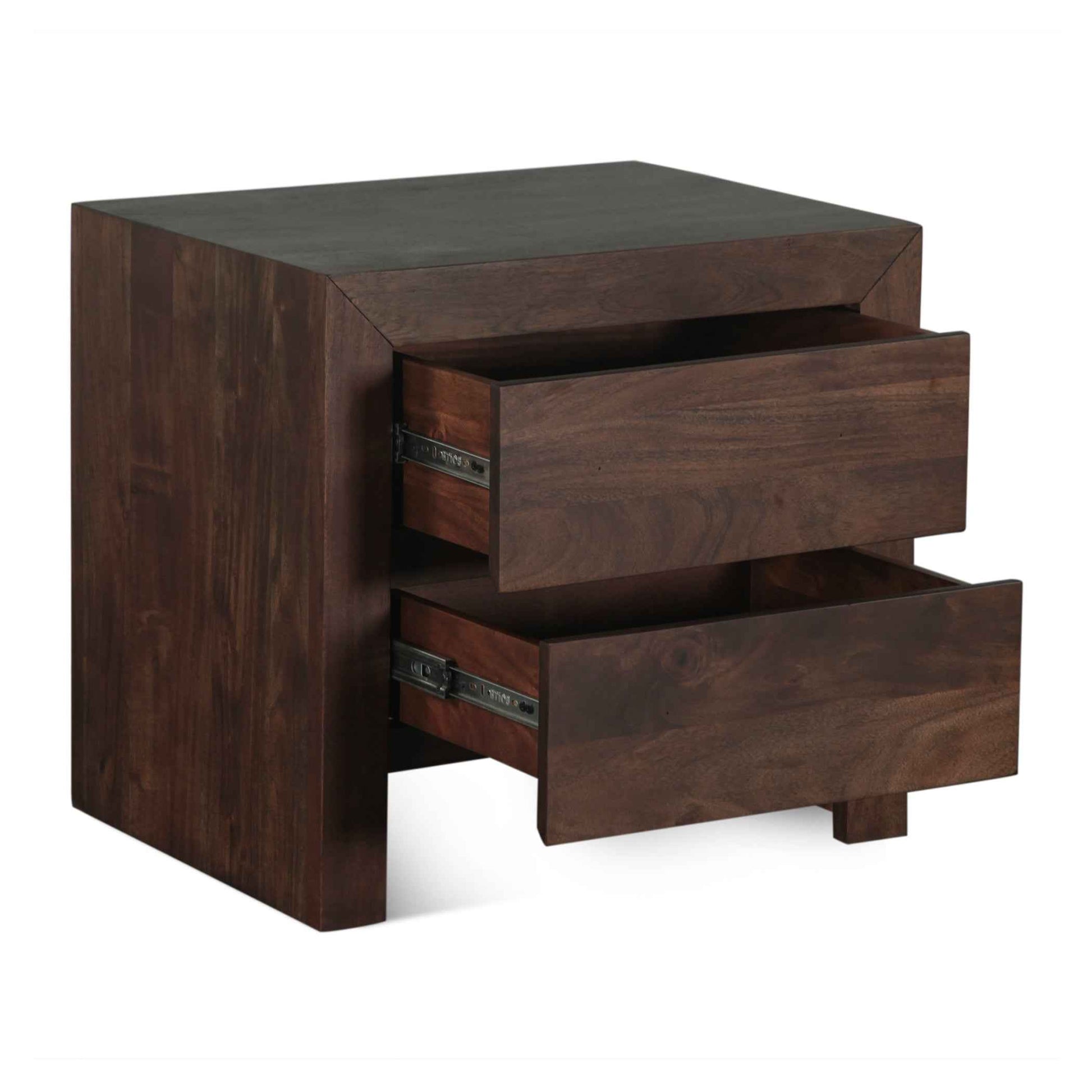 ACADIA DARK ACACIA WOOD NIGHTSTAND