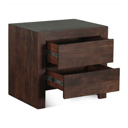 ACADIA DARK ACACIA WOOD NIGHTSTAND
