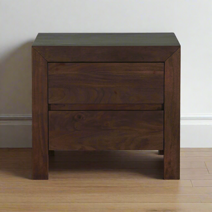 ACADIA DARK ACACIA WOOD NIGHTSTAND