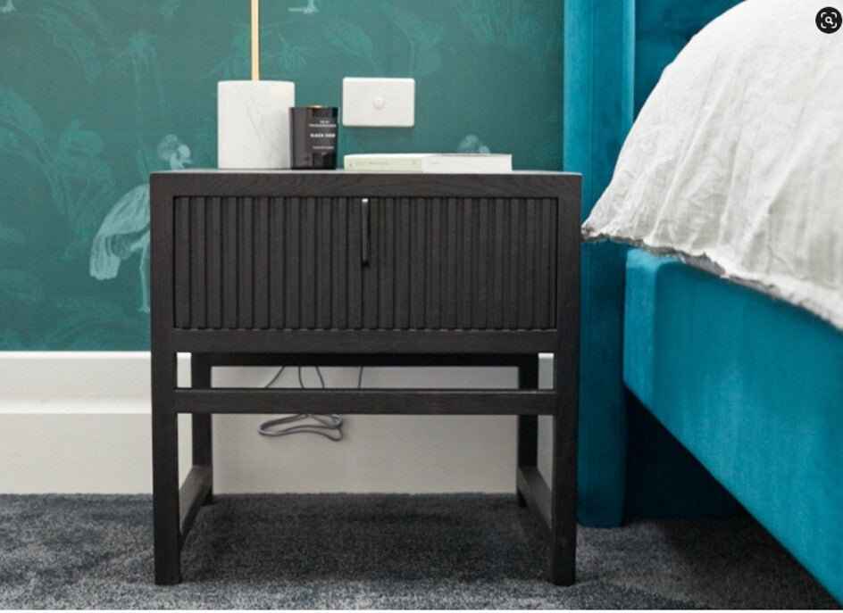 ADDISON (BED)SIDE TABLE | CHARCOAL OAK