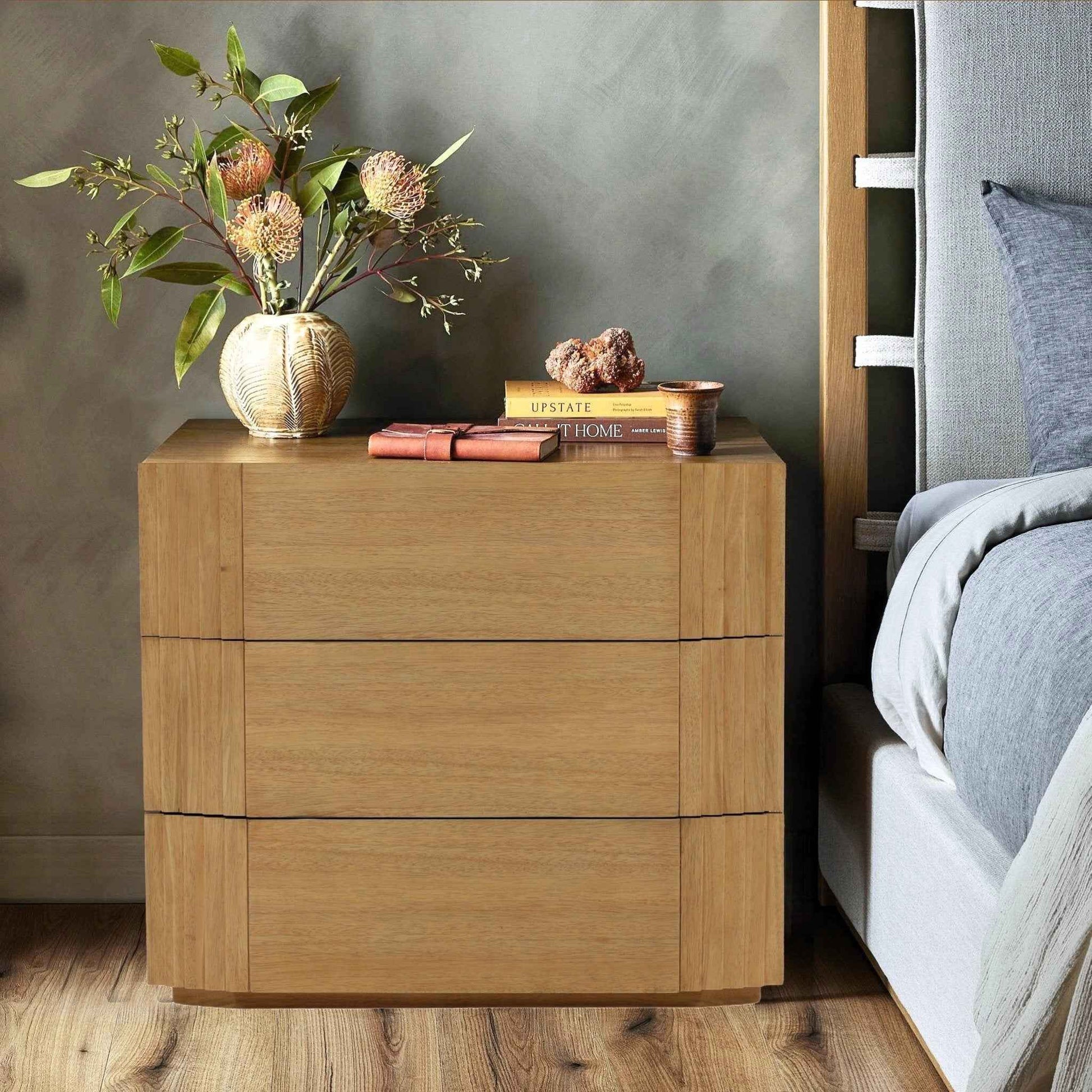 AERIS DECO OAK NIGHTSTAND