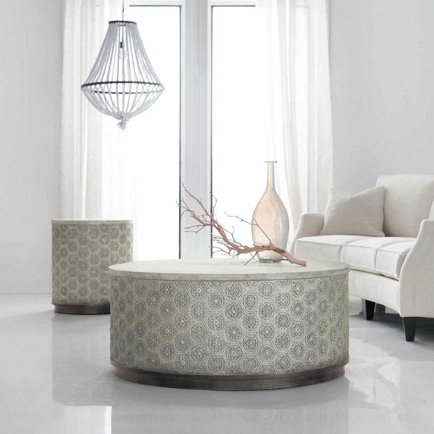 ALMA STONE MOSAIC COFFEE TABLE