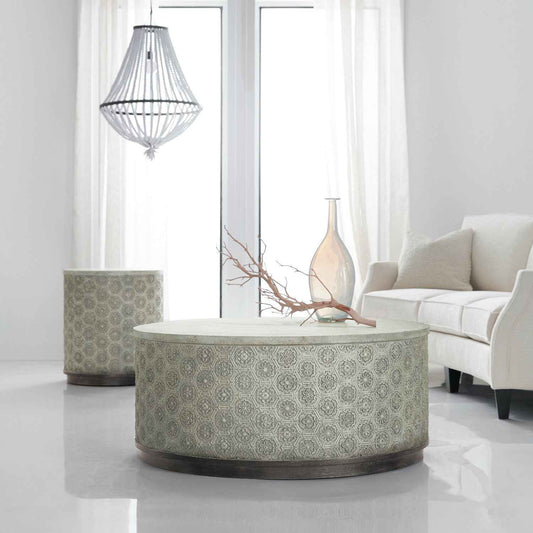 ALMA STONE MOSAIC COFFEE TABLE