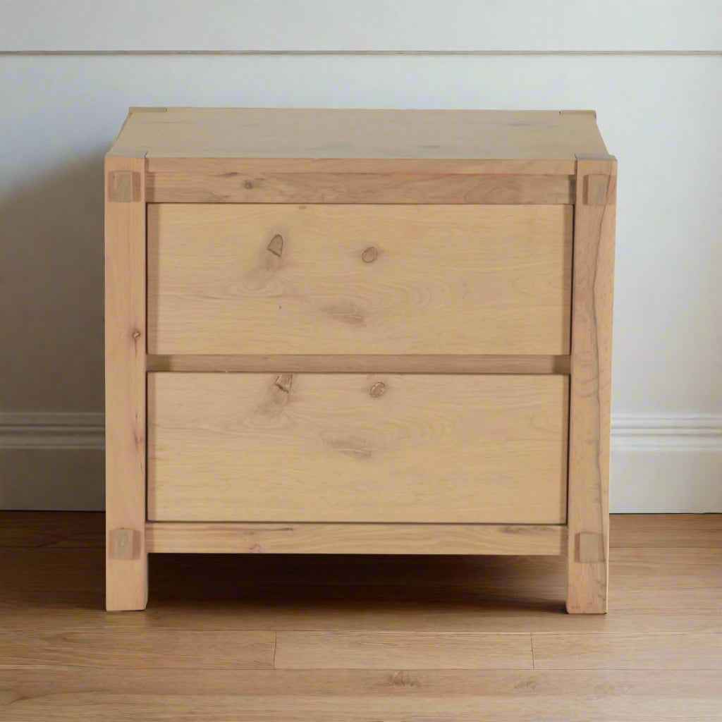 ALPINE DISTRESSED OAK NIGHTSTAND