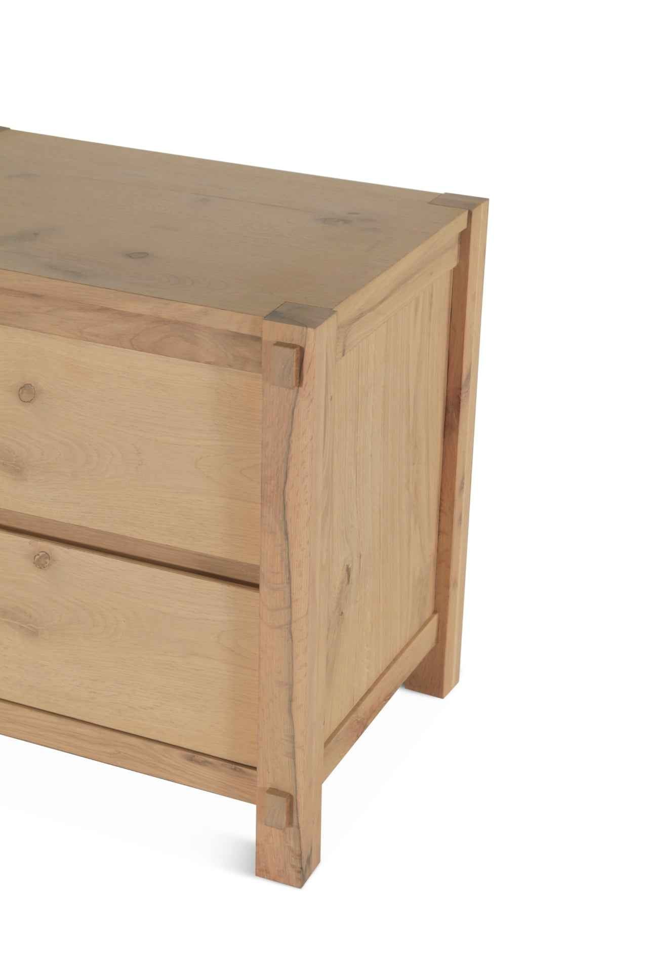 ALPINE DISTRESSED OAK NIGHTSTAND