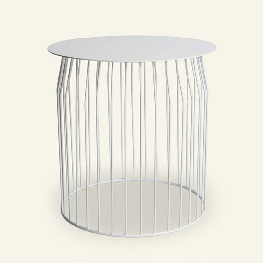 ALTO REBELLO SIDE TABLE | WHITE | IN-OUTDOORS