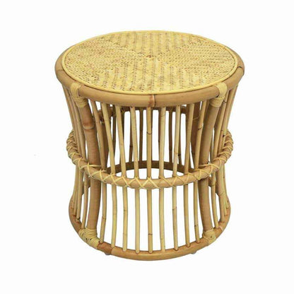 ANNA SIDE TABLE / NATURAL RATTAN