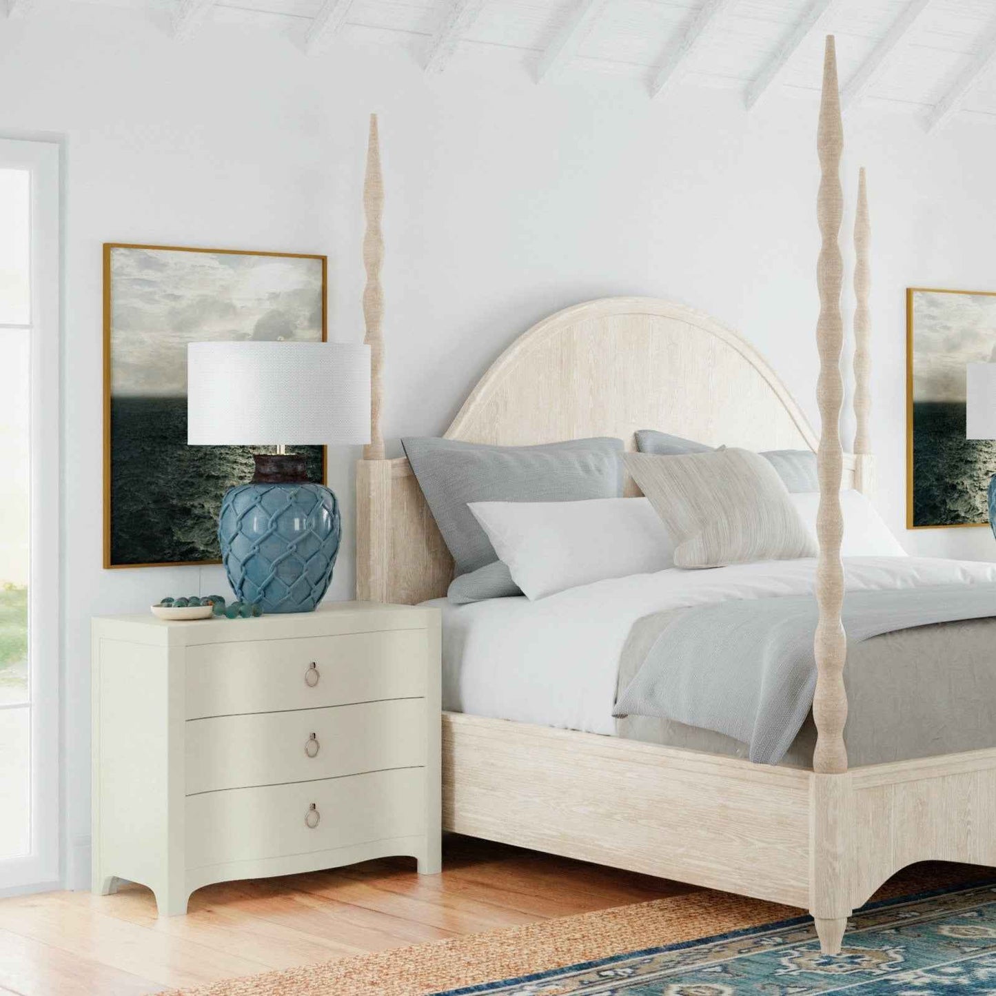 ANTIQUA NIGHTSTAND: SHELL