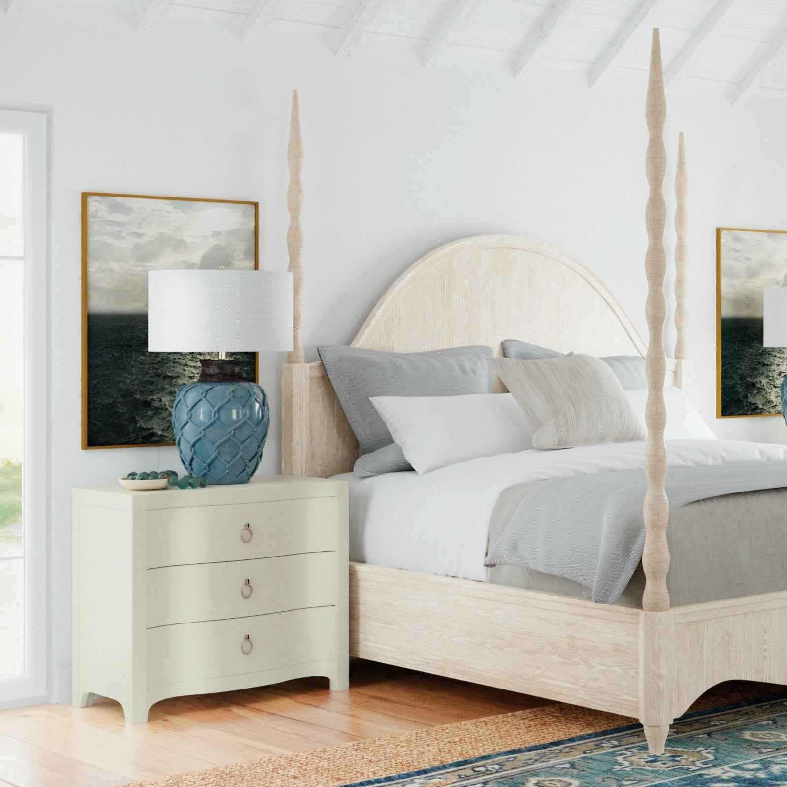 ANTIQUA NIGHTSTAND: SHELL