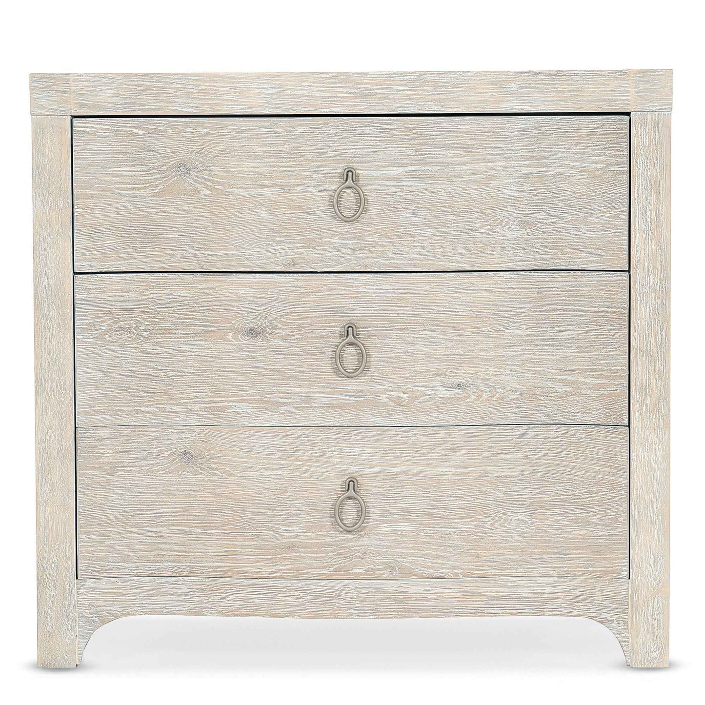 ANTIQUA NIGHTSTAND: WHITEWASHED OAK