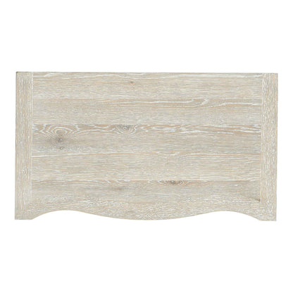 ANTIQUA NIGHTSTAND: WHITEWASHED OAK