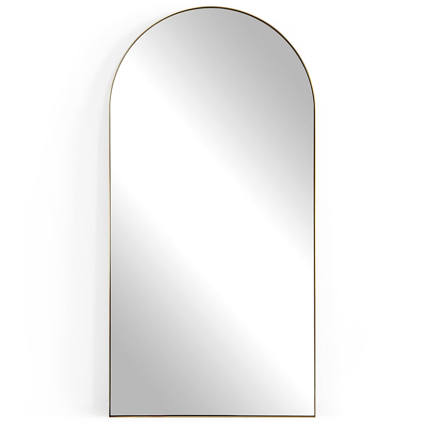 ARCH DRESSING MIRROR: ANTIQUE BRASS