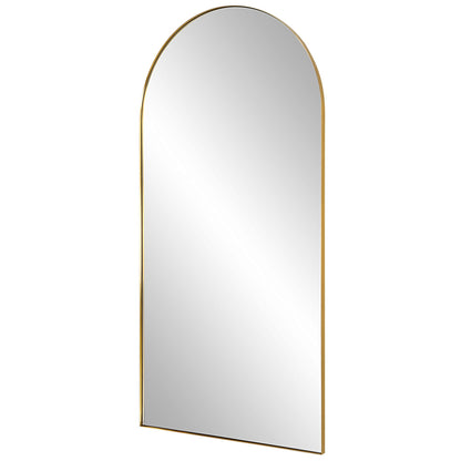 ARCH DRESSING MIRROR: ANTIQUE BRASS