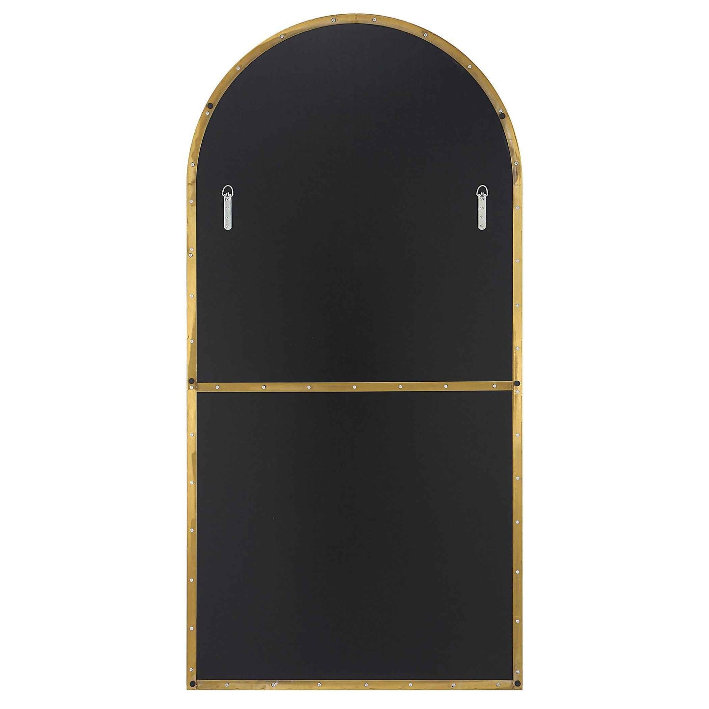 ARCH DRESSING MIRROR: ANTIQUE BRASS
