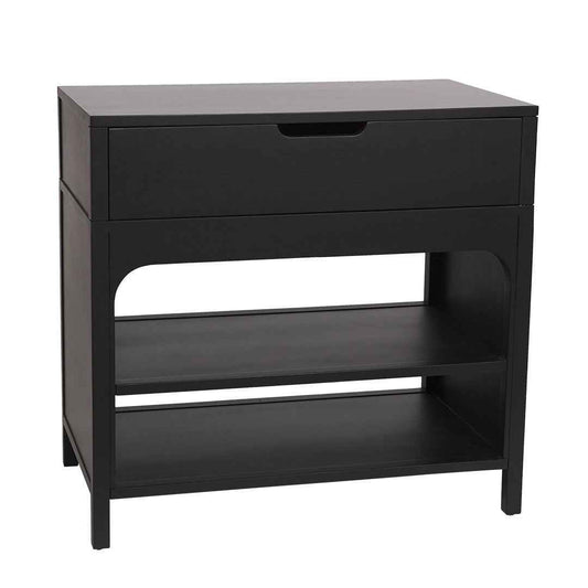ARCO LARGE (BED)SIDE TABLE | BLACK