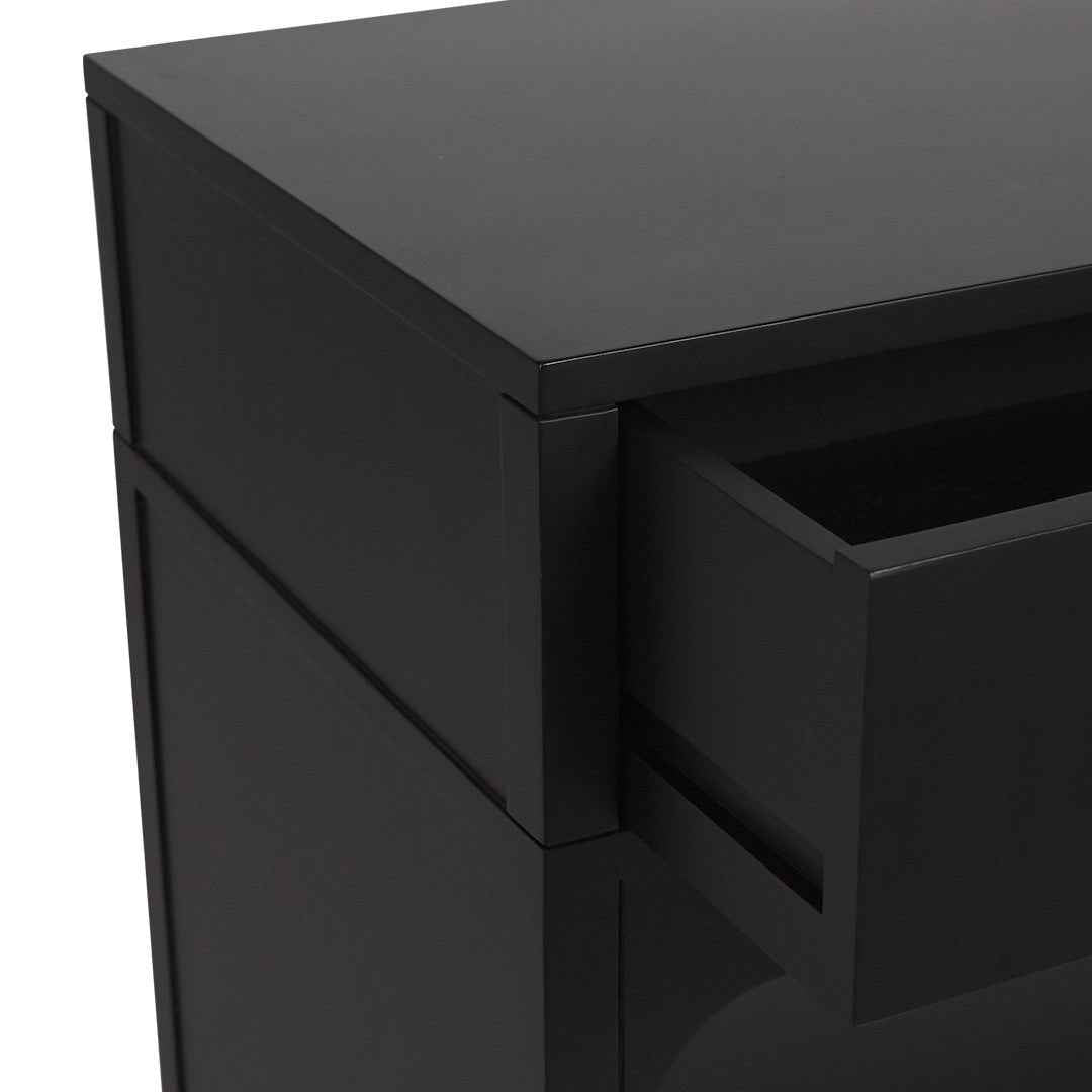 ARCO LARGE (BED)SIDE TABLE | BLACK