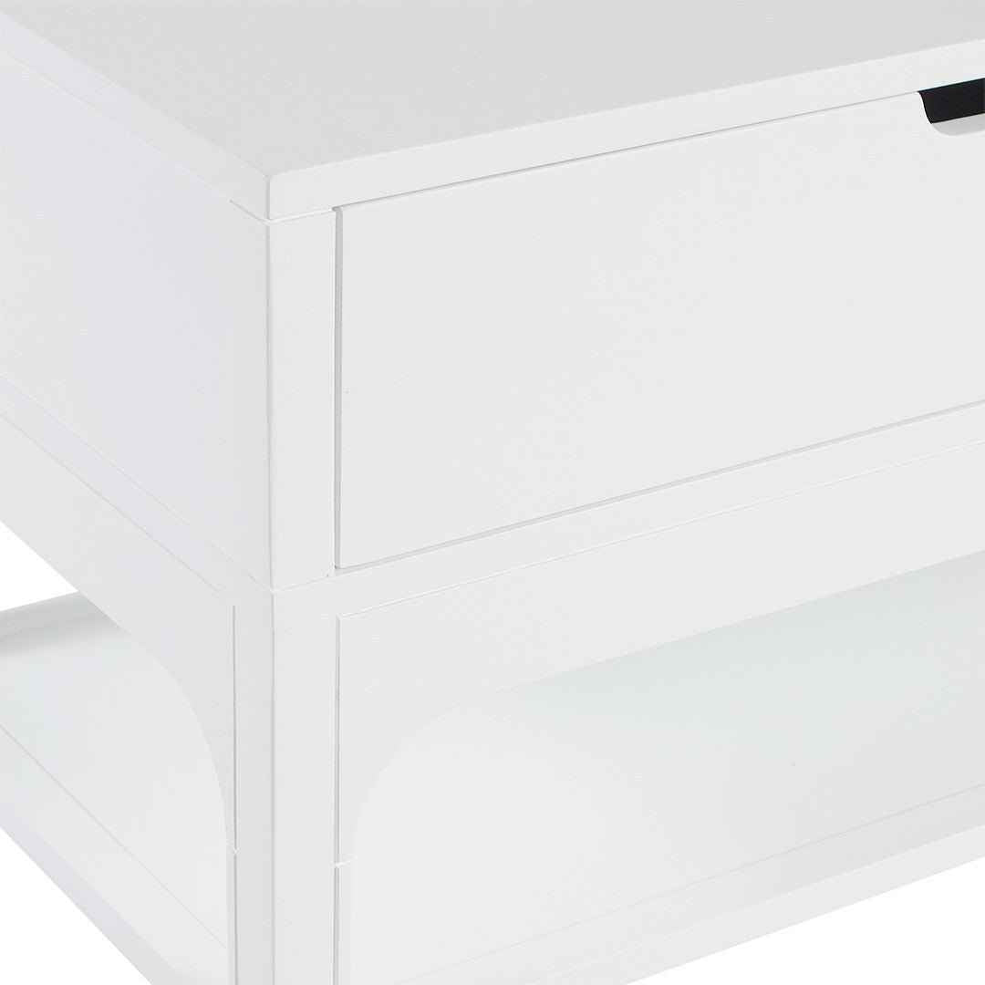 ARCO LARGE (BED)SIDE TABLE | WHITE