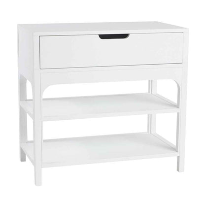 ARCO LARGE (BED)SIDE TABLE | WHITE