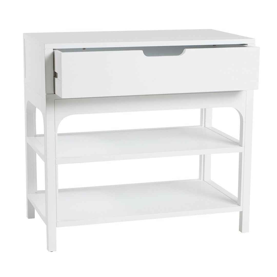 ARCO LARGE (BED)SIDE TABLE | WHITE