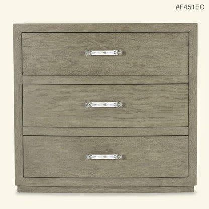 ASHFORD THREE DRAWER NIGHTSTAND