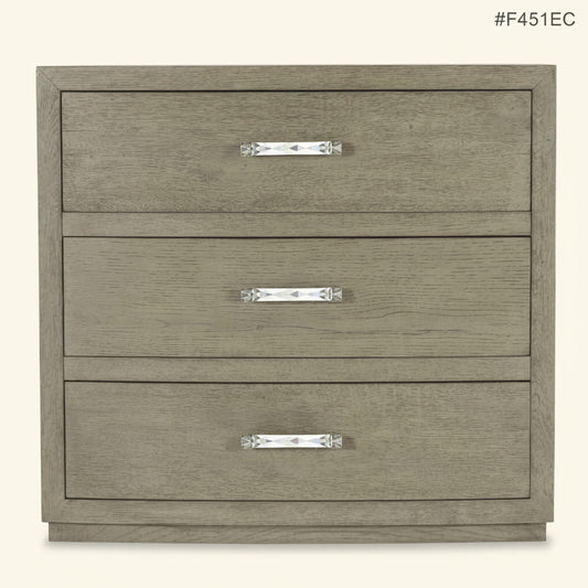 ASHFORD THREE DRAWER NIGHTSTAND