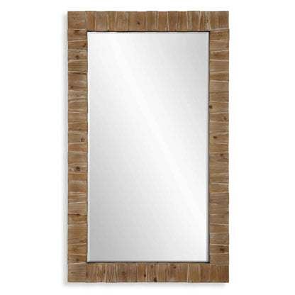 AYANNA OVER-SIZED WOOD MIRROR