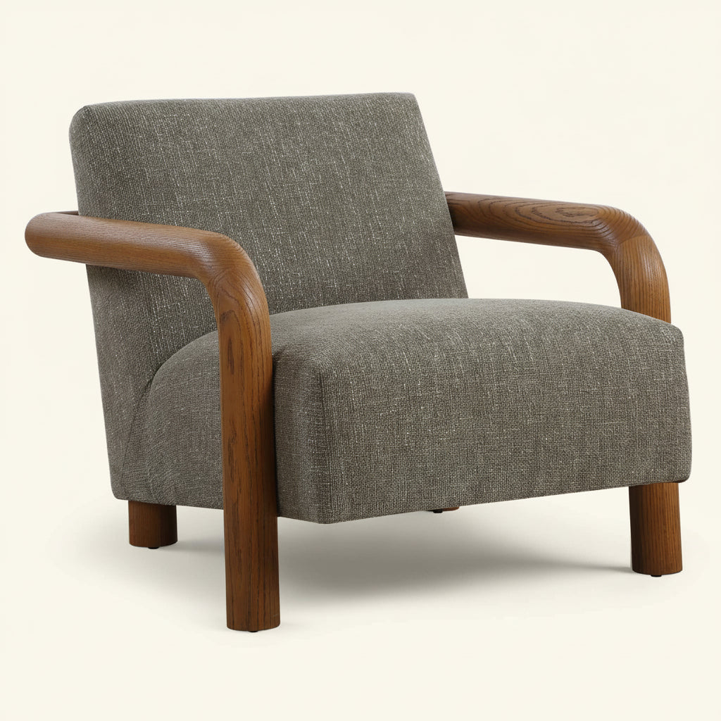 BALANCE HERB GREEN CHENILLE ACCENT CHAIR