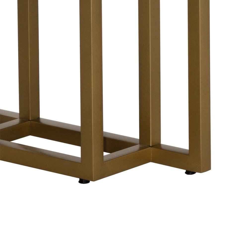 BALDESSARA 94.5" DINING TABLE - BROWN